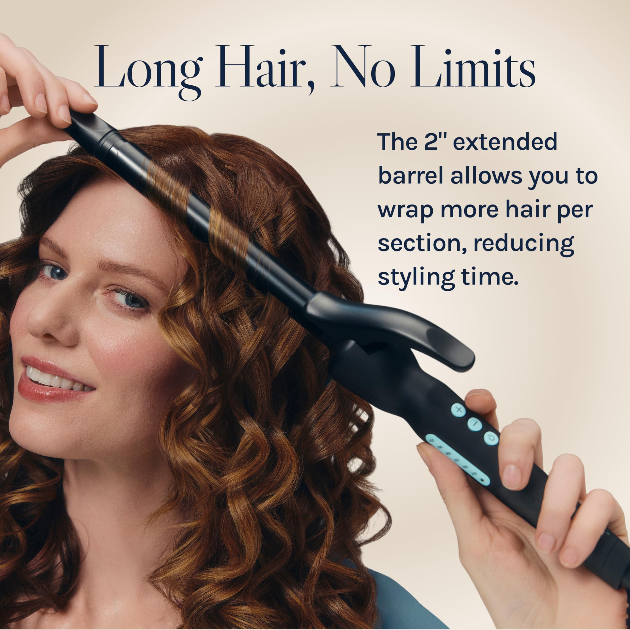 Bio Ionic Nanoionic MX technology hydrates hair during styling