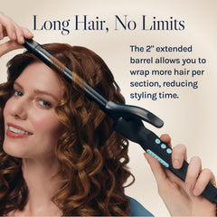 Bio Ionic Nanoionic MX technology hydrates hair during styling