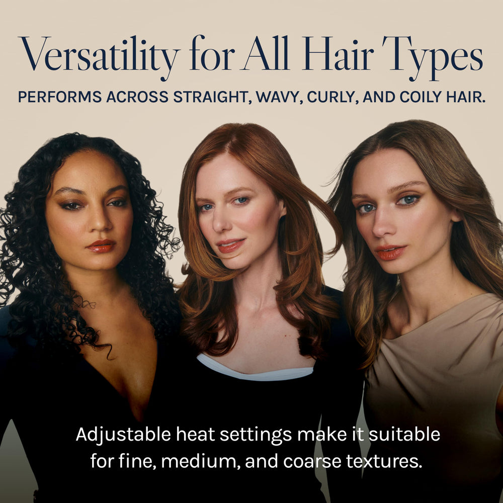 Bio Ionic Swivel Cord allows easy movement while curling