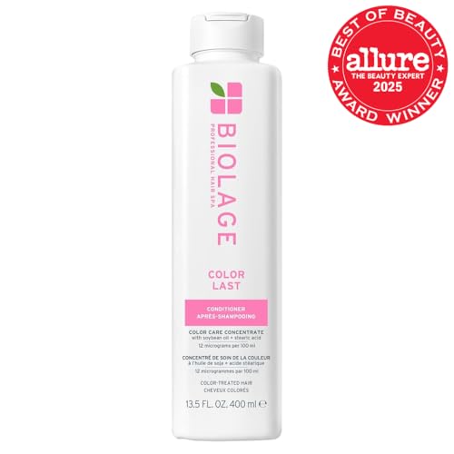 Biolage Color Last label close-up emphasizing color-safe formula
