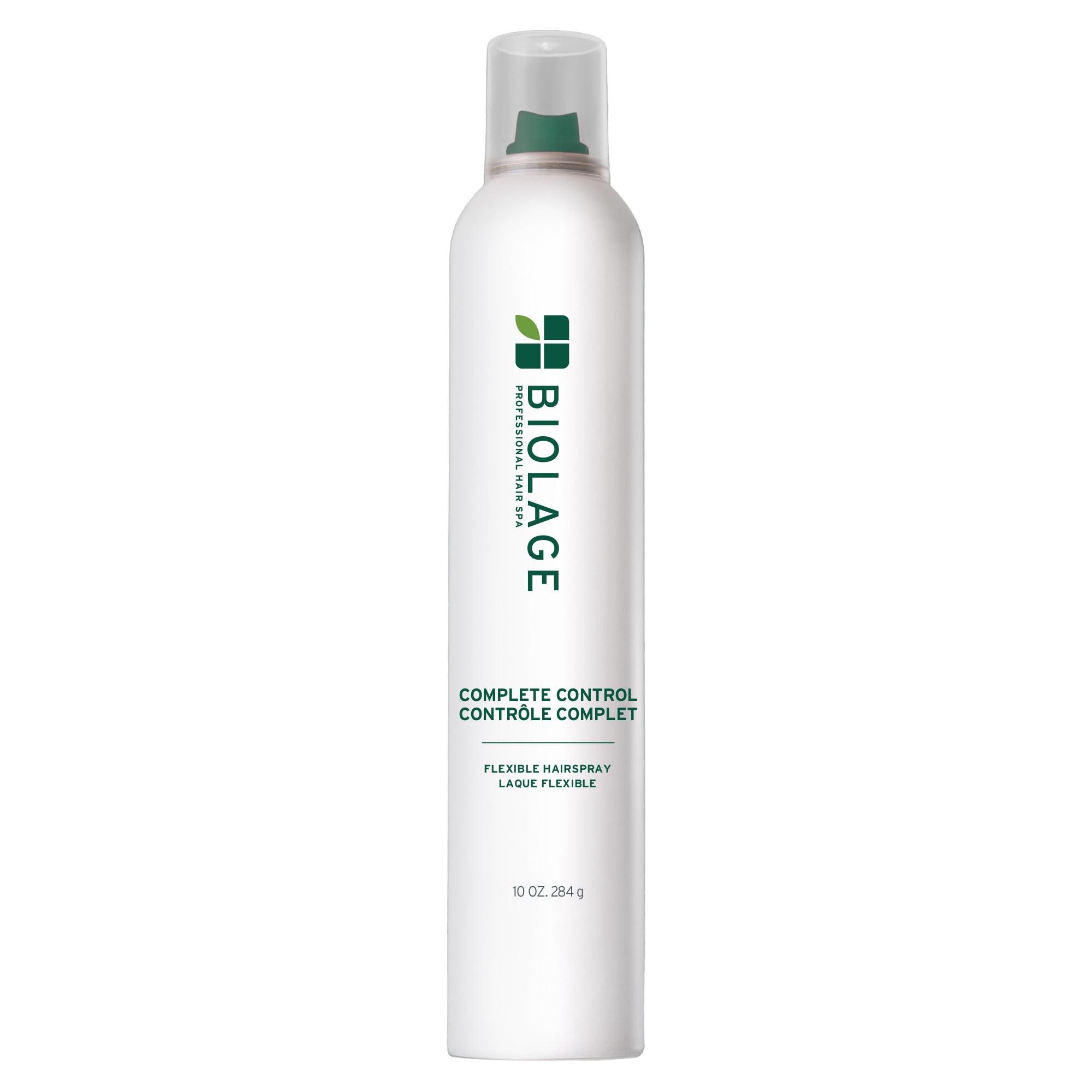 Biolage Complete Control Hairspray bottle for medium hold styling