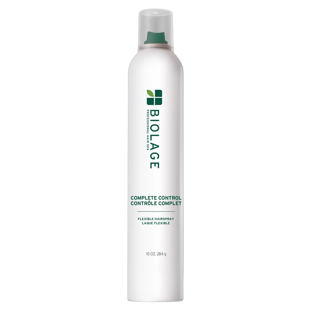 Biolage Complete Control Hairspray bottle for medium hold styling