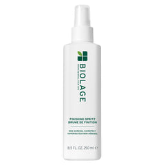 Biolage Finishing Spritz hair-mist delivering all-day hold with natural movement.
