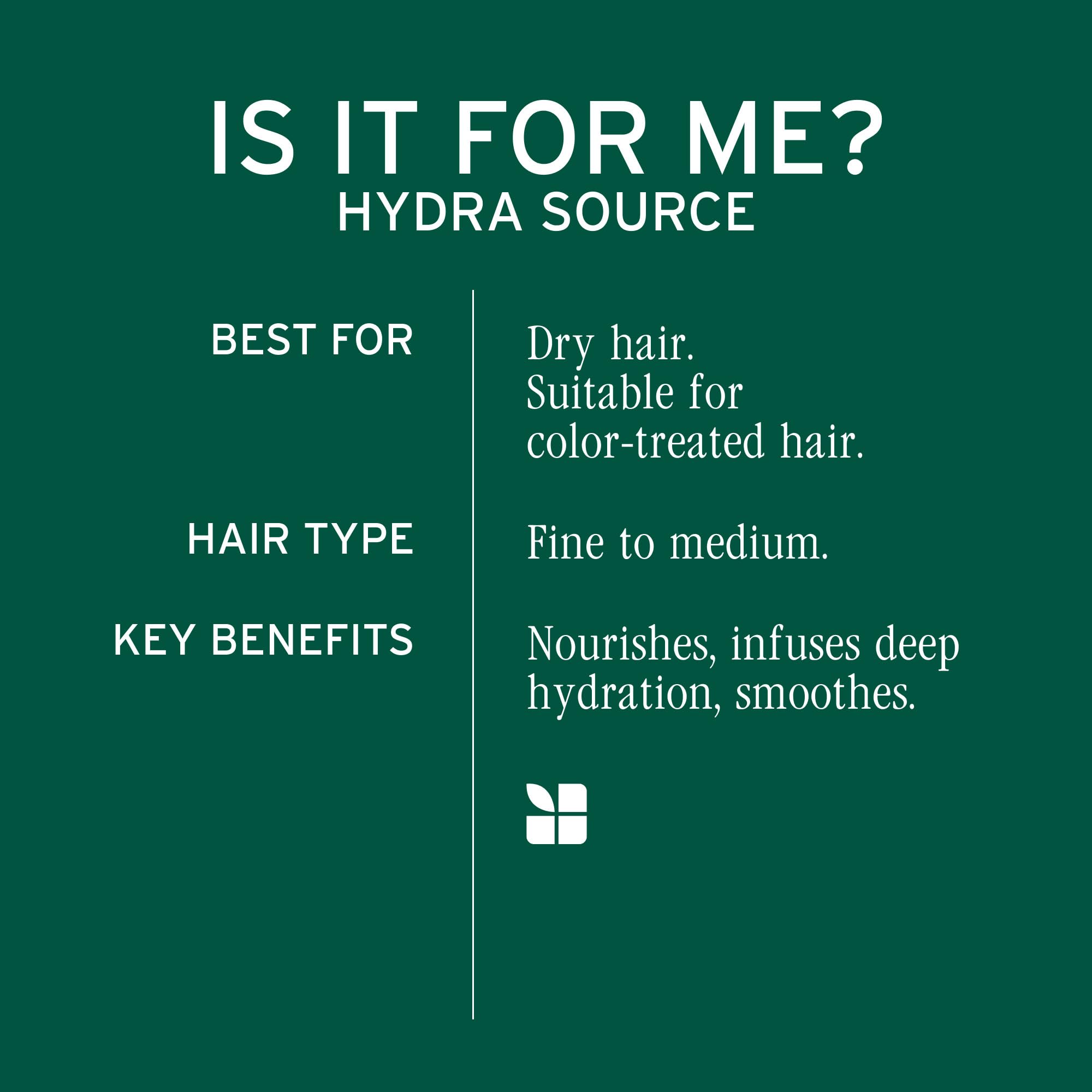 Biolage Hydra Source Conditioning Balm dispense action demonstrates easy application and quick distribution