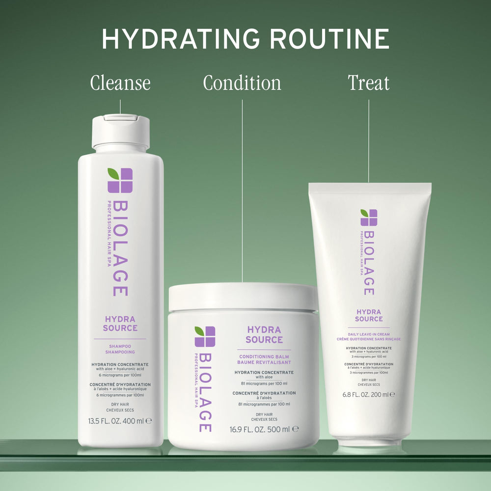 Biolage Hydra Source Conditioning Balm packaging on shelf