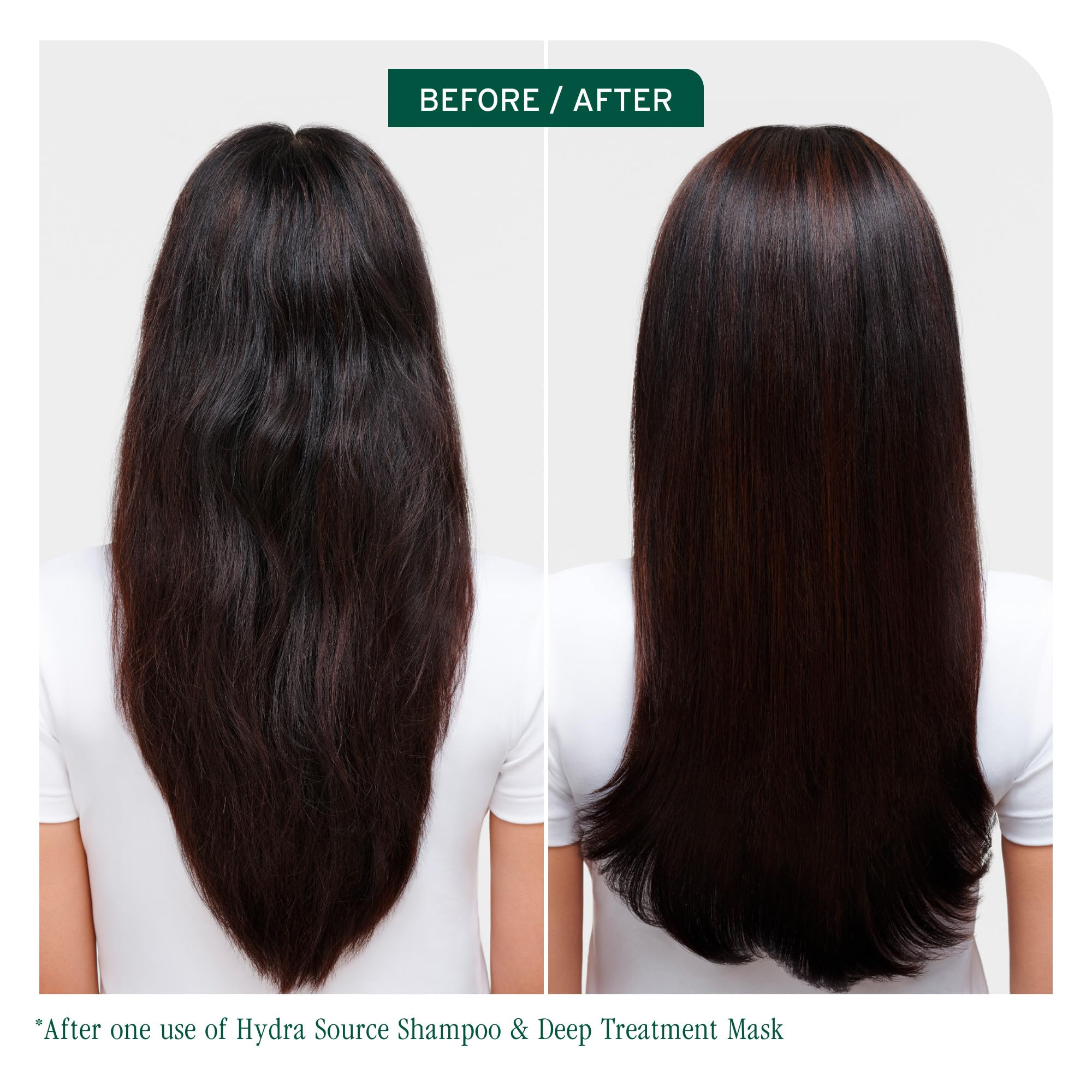 Biolage Hydra Source Deep Treatment Mask tube shows micro-filtered aloe vera benefits.