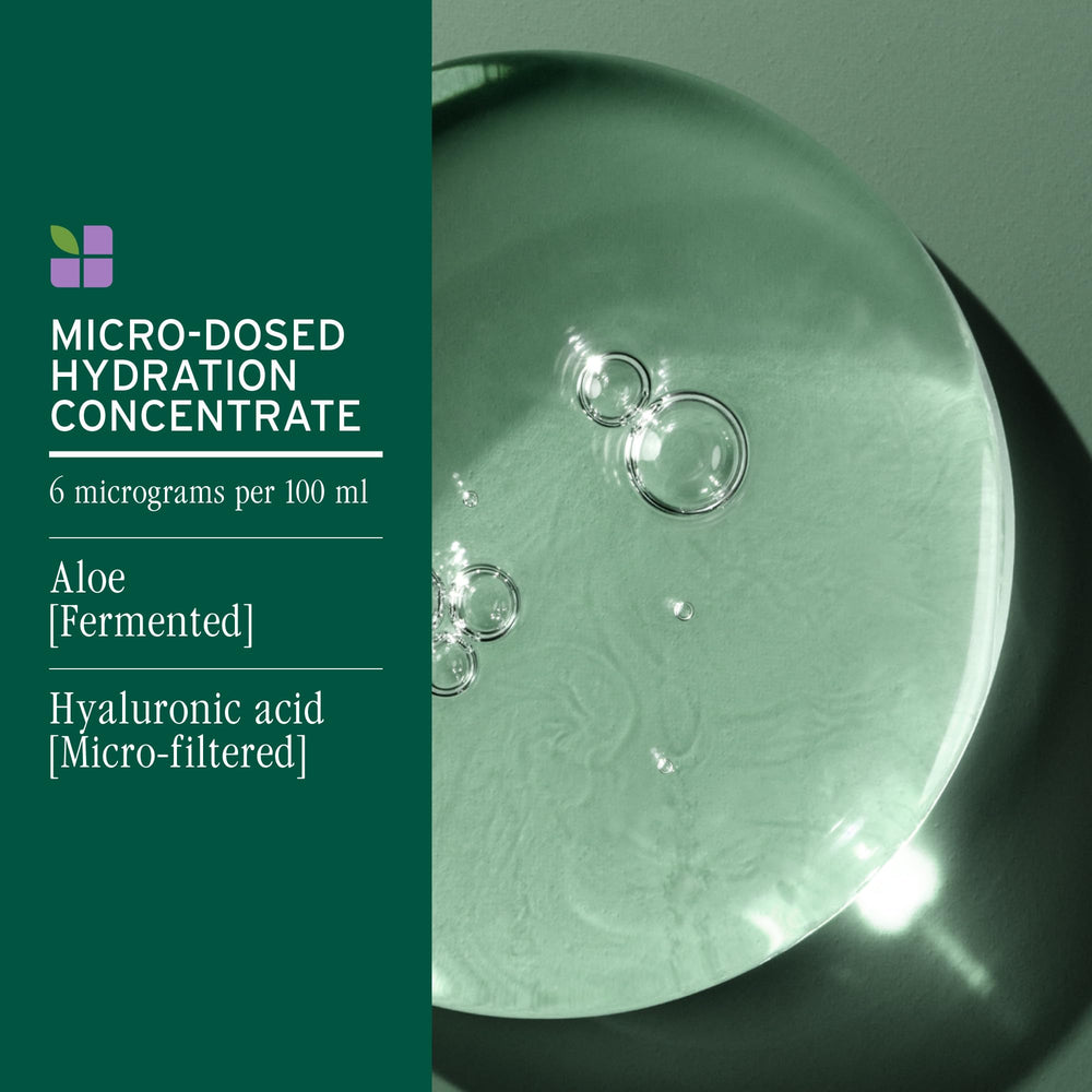 Biolage Hydra Source on color-treated hair supports moisture retention