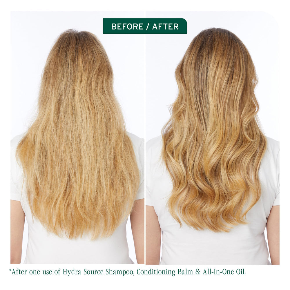 Biolage Moringa Oil styling oil close-up highlighting nourishing shine