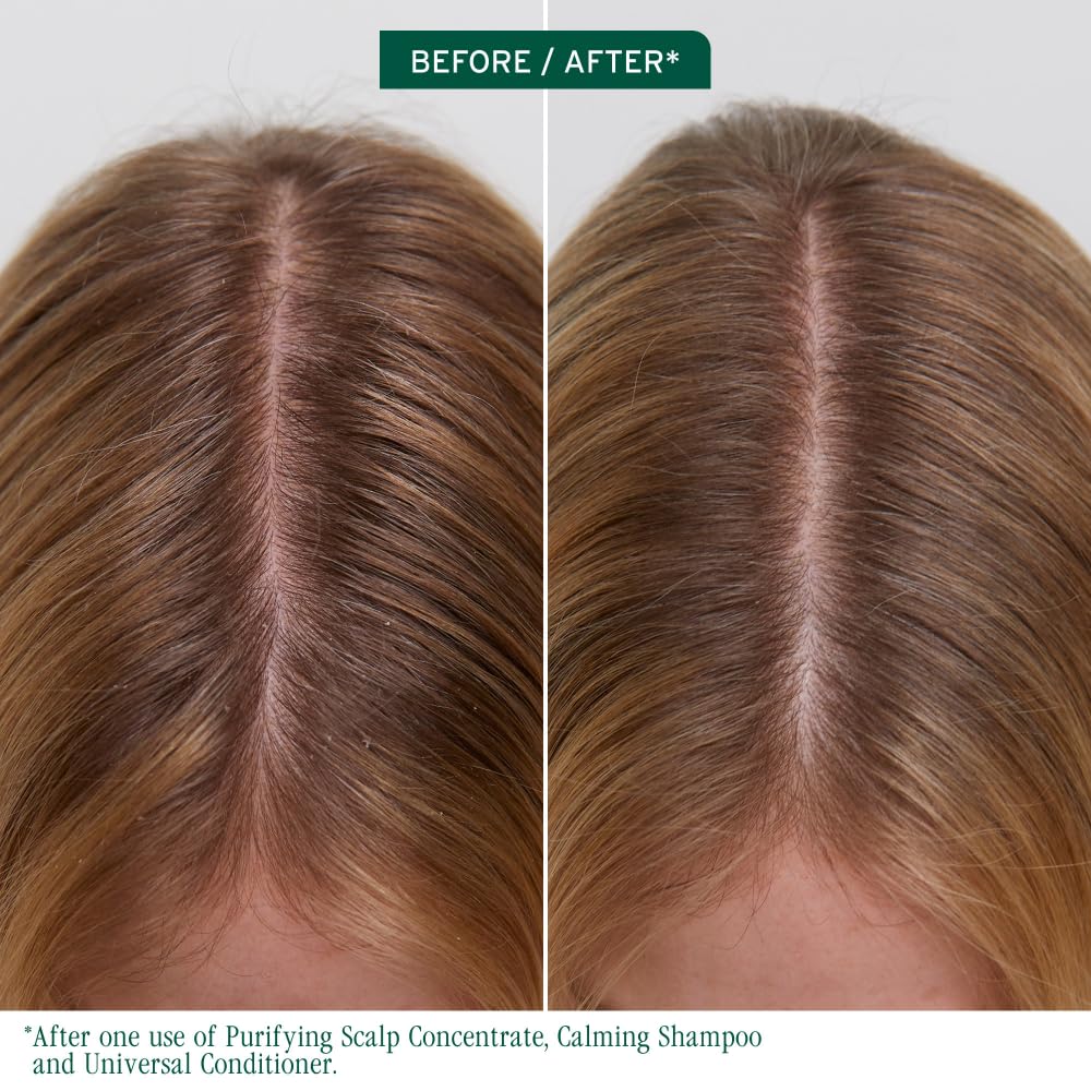 Biolage Purifying Concentrate pump in action, ready to distribute across the scalp.