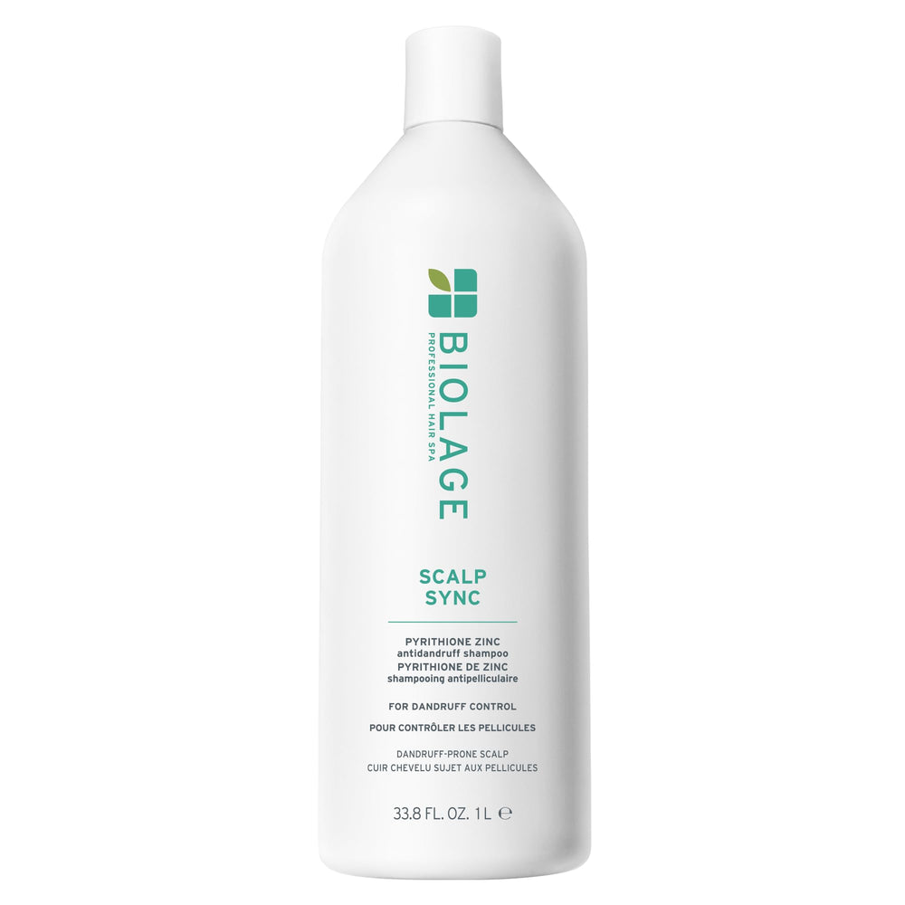 Biolage Scalp Sync Shampoo bottle front view for refreshing scalp cleansing