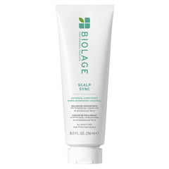 Biolage Scalp Sync Universal Conditioner front bottle shows lightweight hydration for all scalps