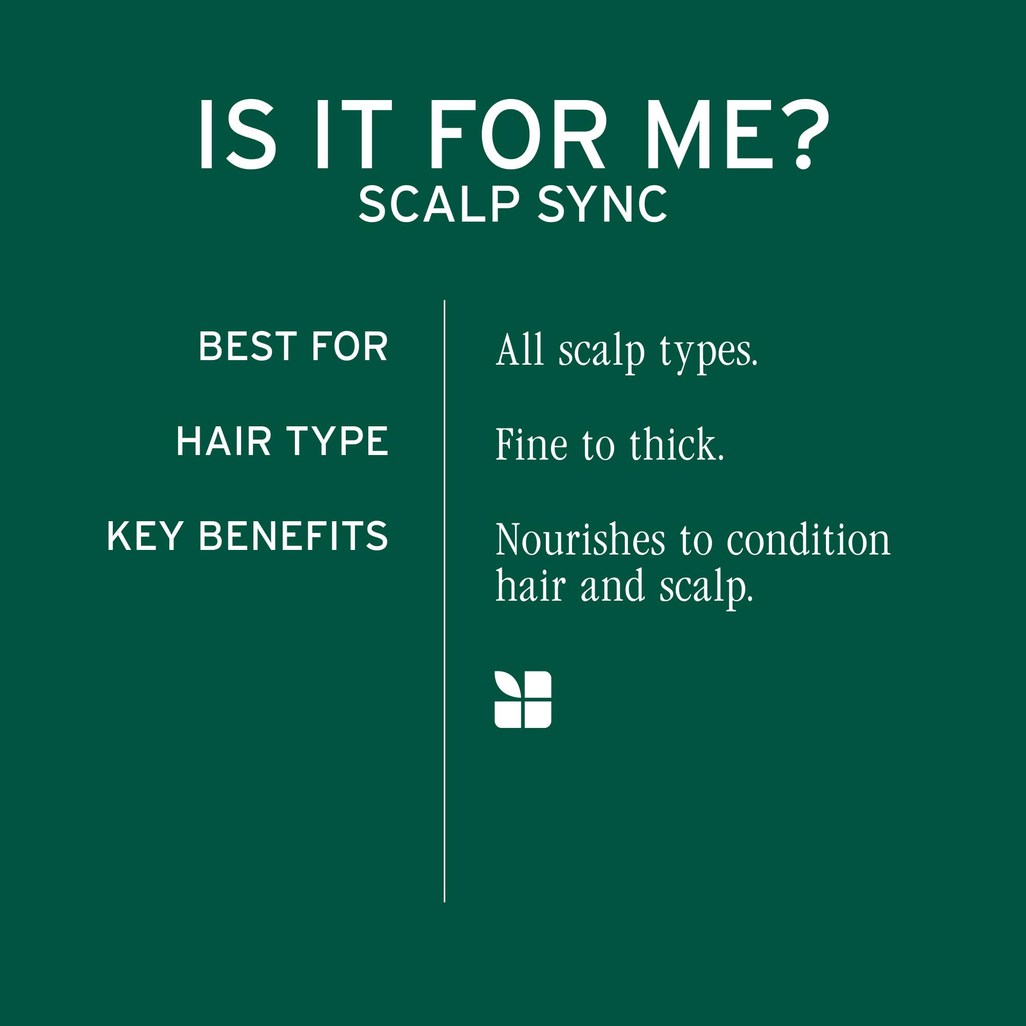 Biolage Scalp Sync Universal Conditioner label highlights universal scalp compatibility.
