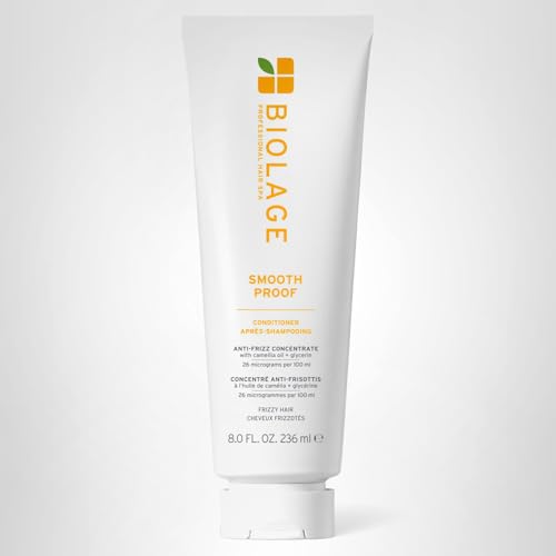 Biolage Smooth Proof suitable for all hair types and textures.