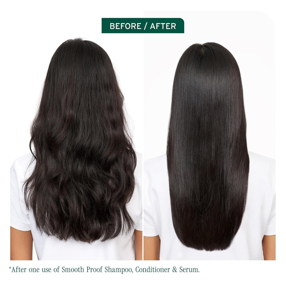 Biolage Smooth Proof Shampoo pour demonstrates even distribution for smooth results