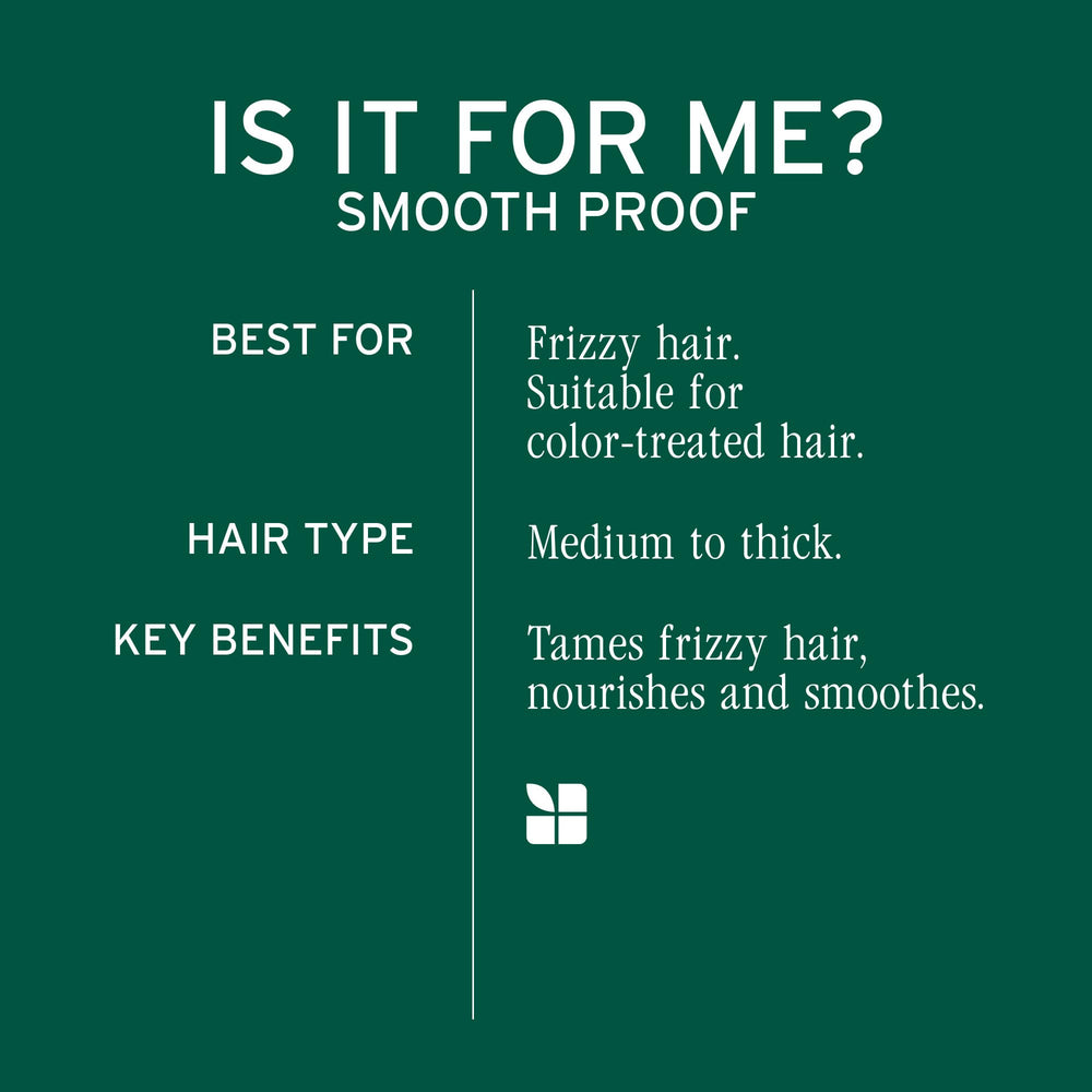 Biolage Smooth Proof close-up highlights radiant shine on smooth hair.
