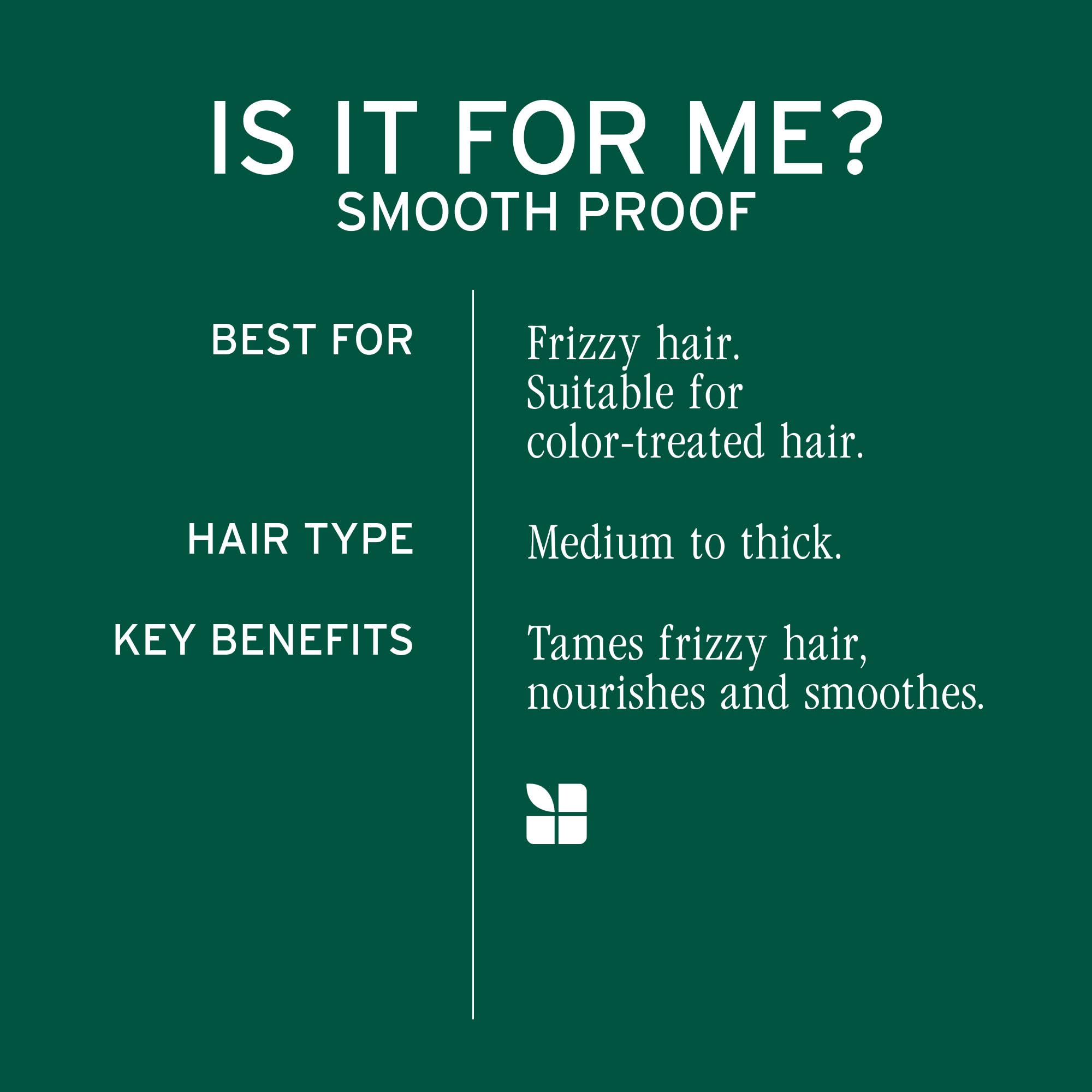 Biolage Smooth Proof Shampoo frizz-control in action.