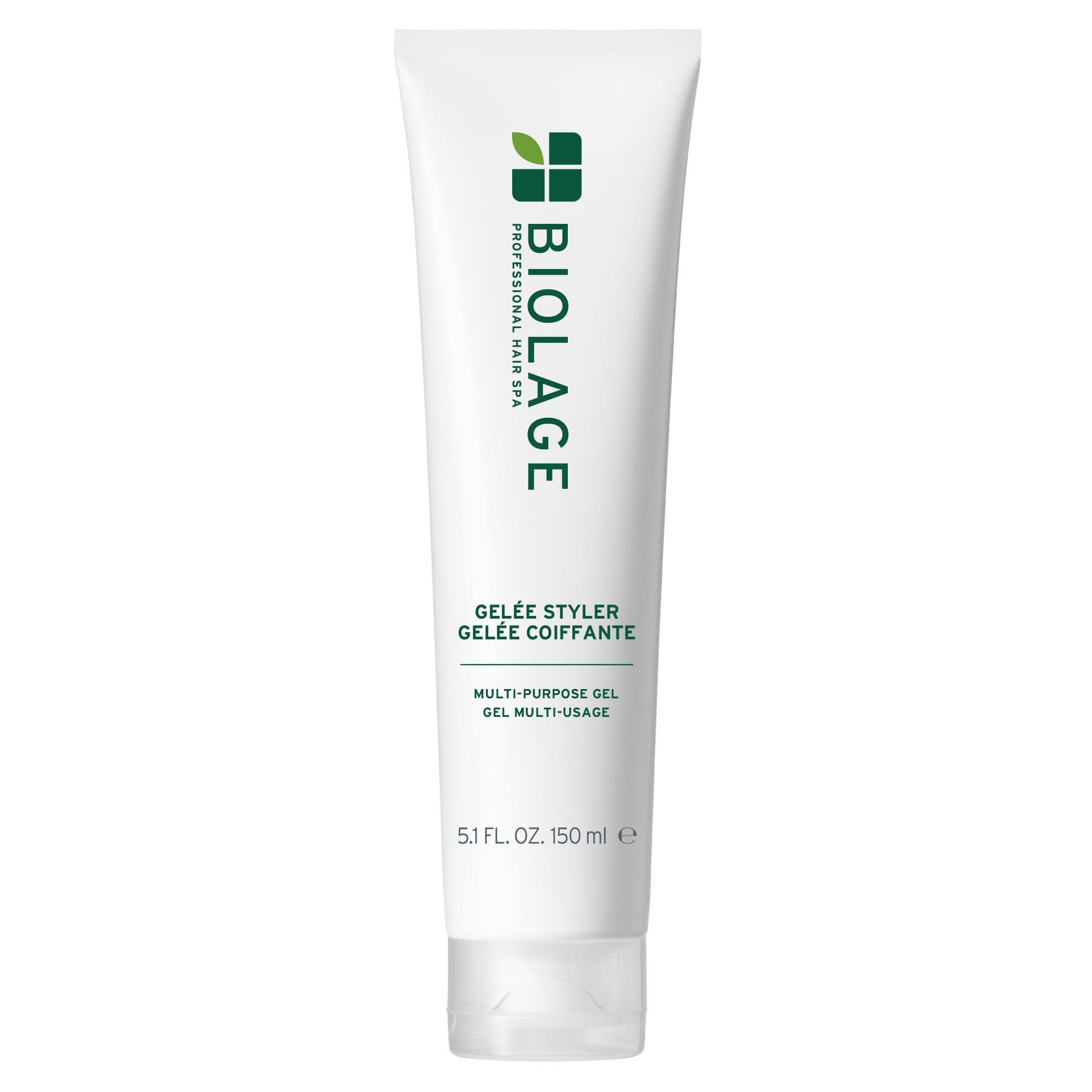 Biolage Styling Gelée demonstrates medium hold for versatile styling across all hair types.
