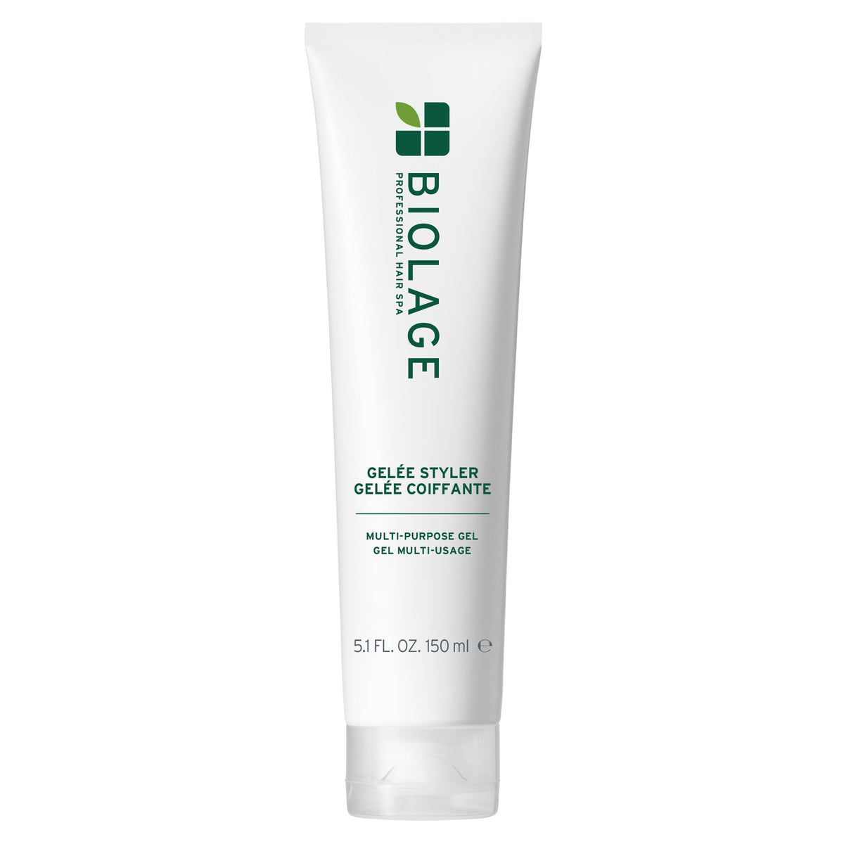 Biolage Styling Gelée demonstrates medium hold for versatile styling across all hair types.