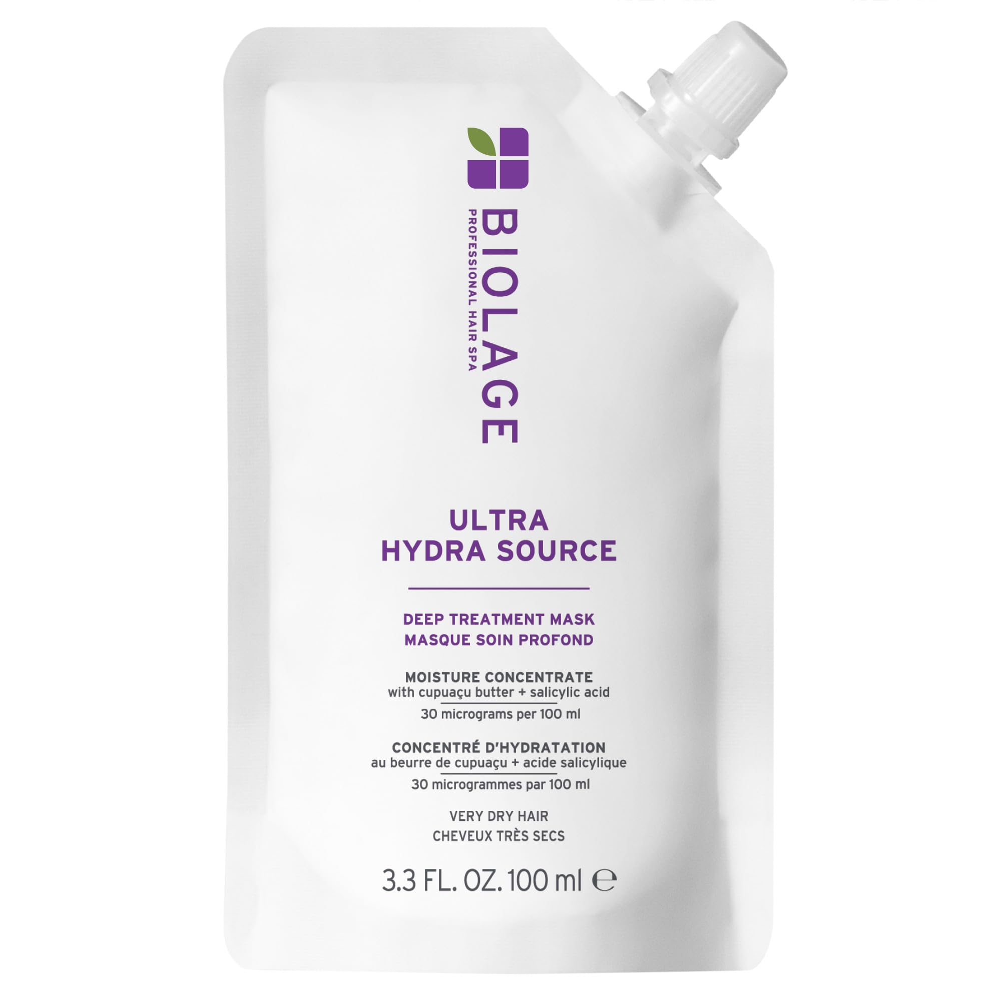 Biolage Ultra Hydra Source Mascara Envase: hidratación profunda para cabello muy seco.