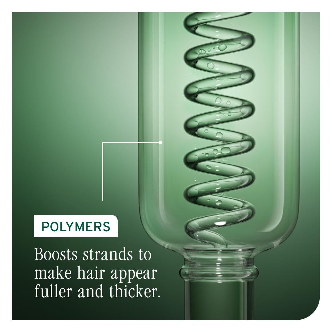 Biolage VolumeBoost Shampoo polymer icon emphasizes long-lasting volume