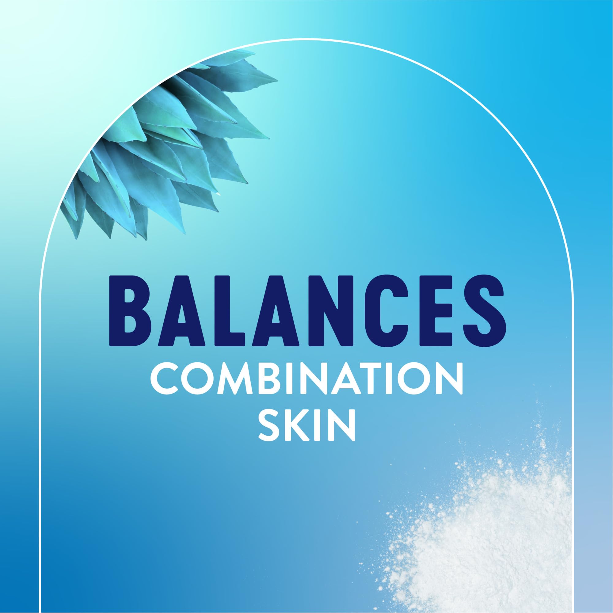 Biore Balancing Face Wash jojoba beads closeup showing gentle exfoliation.