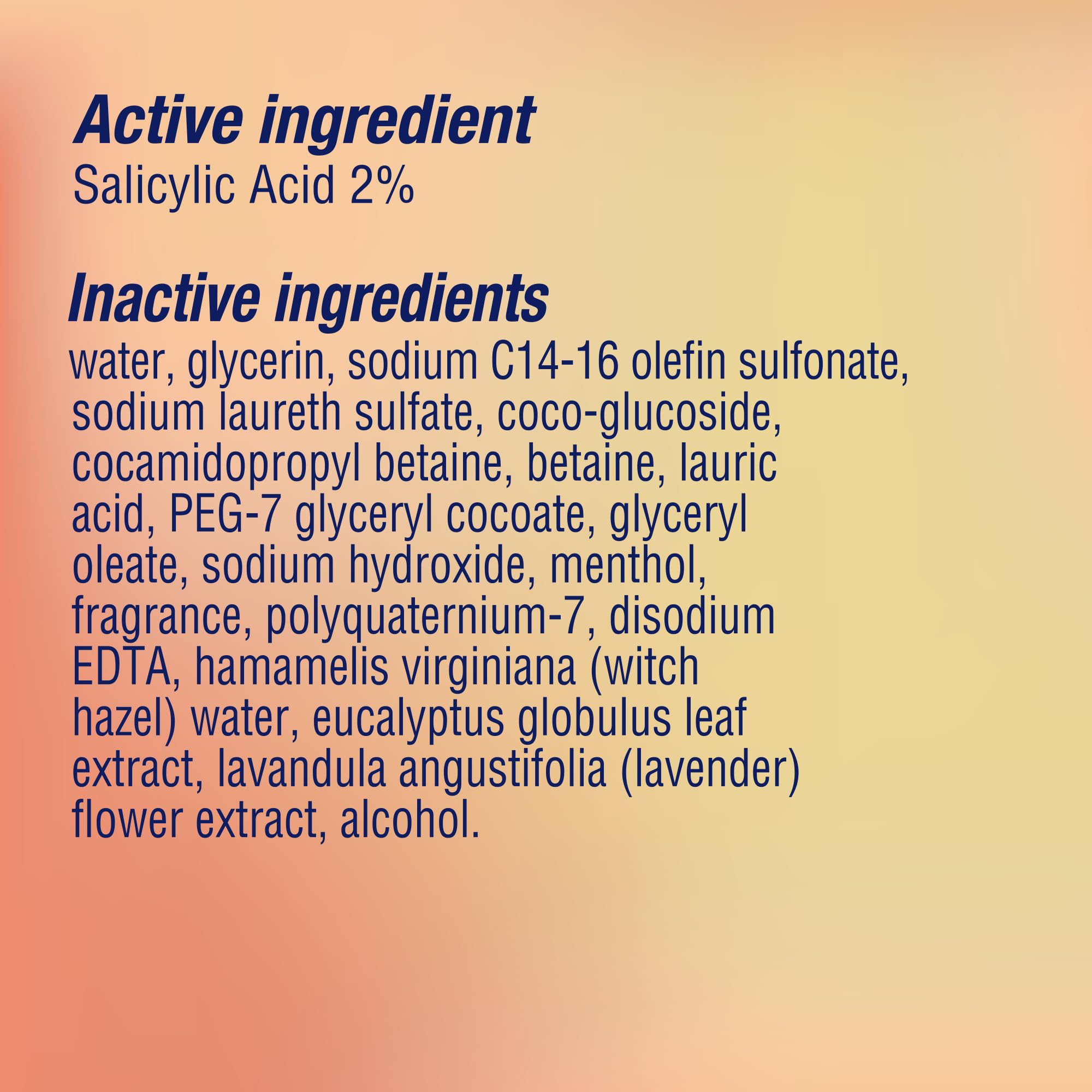 Biore close-up of pores after cleanse shows refined pores.