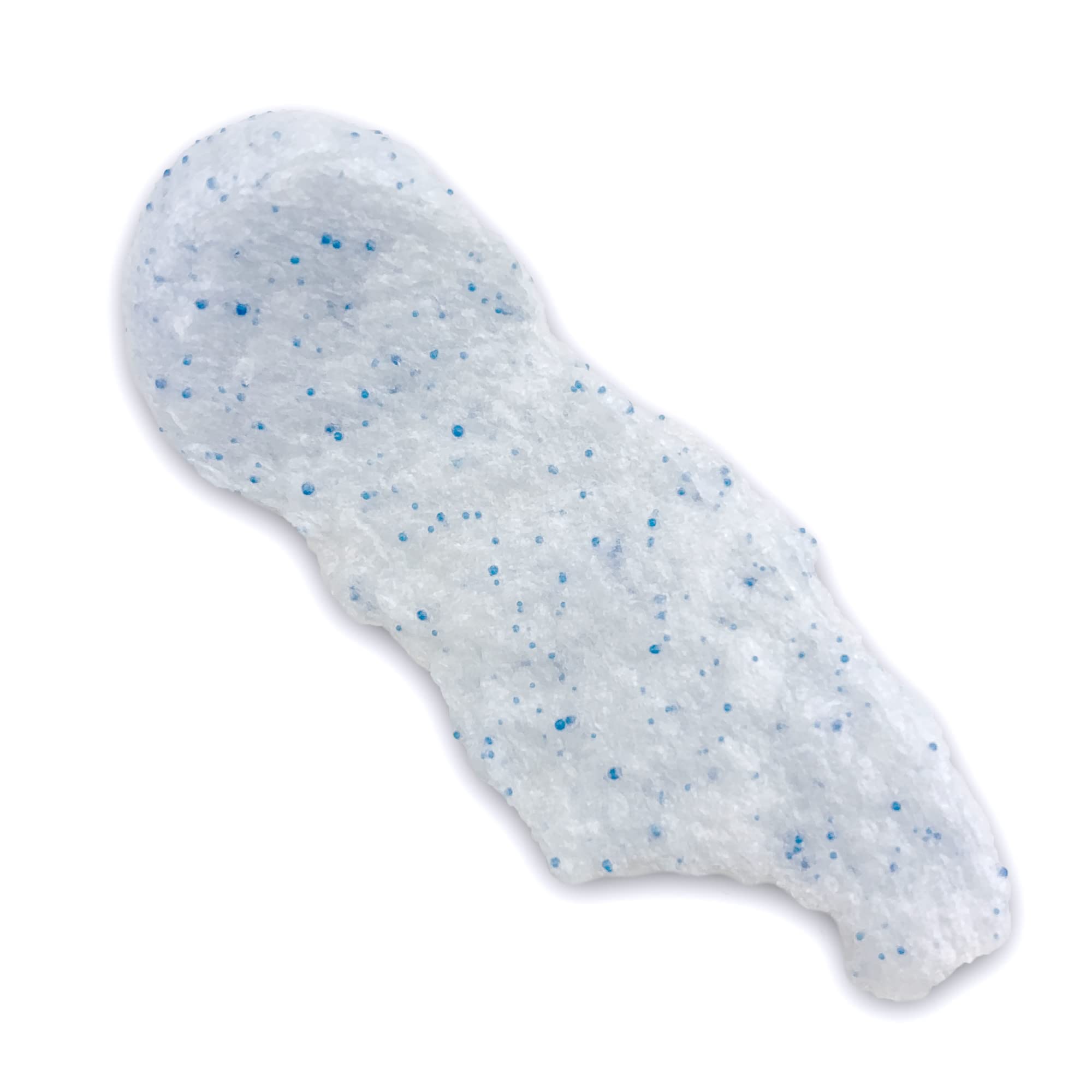 Beads in motion on skin show gentle exfoliation with Biore.