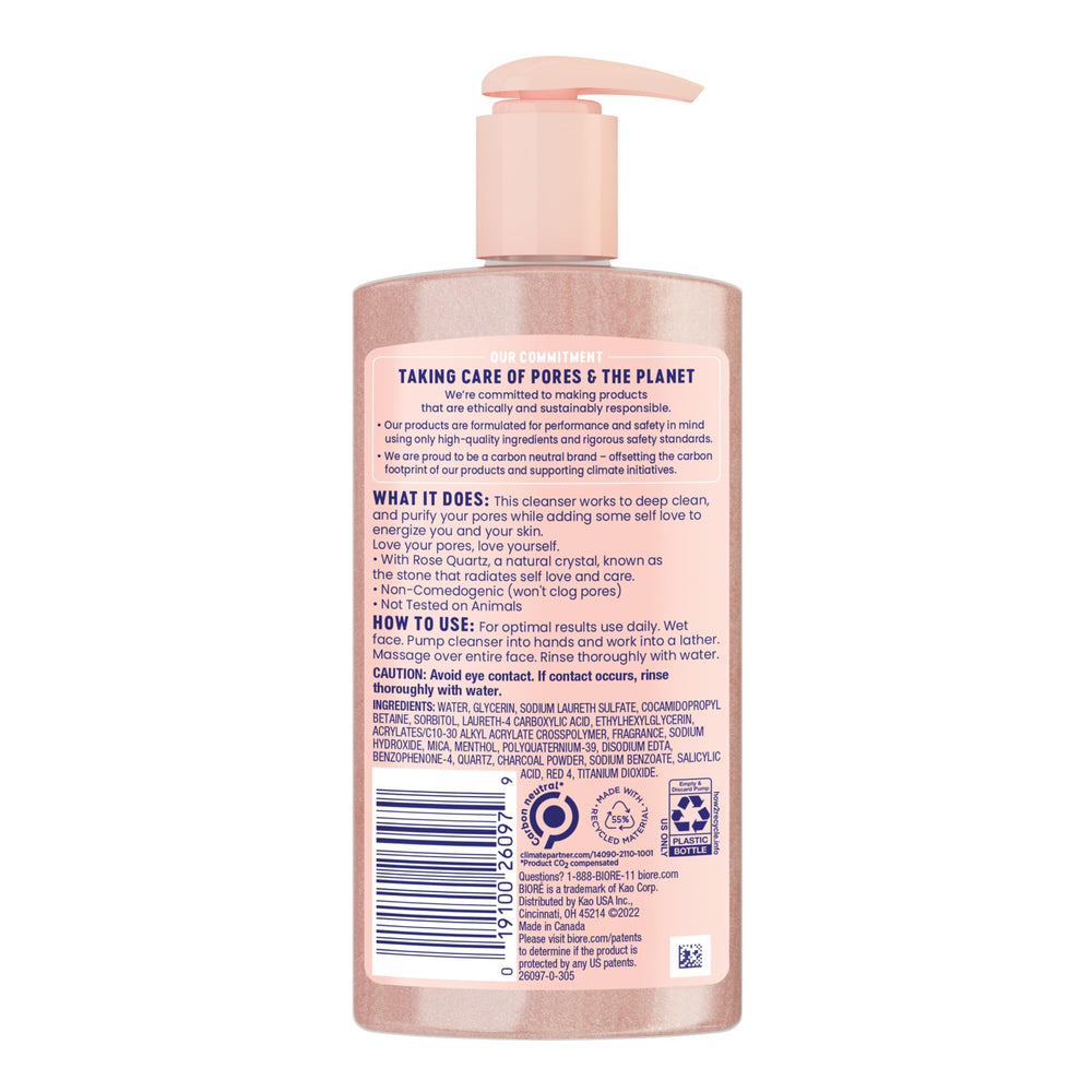 Biore Purify & Reset pump action ready for daily use.