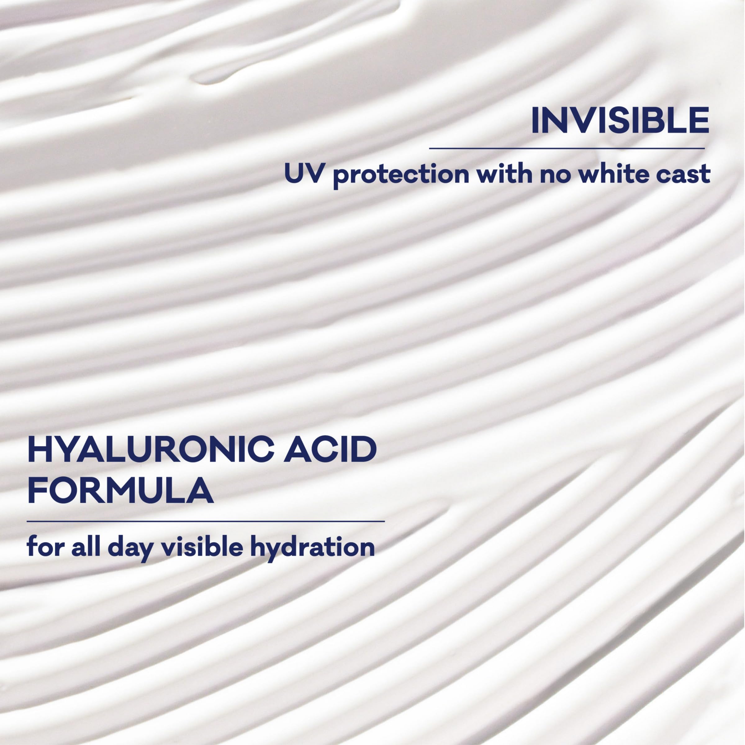 Biore UV Aqua Rich SPF 30 texture swatch reveals invisible finish