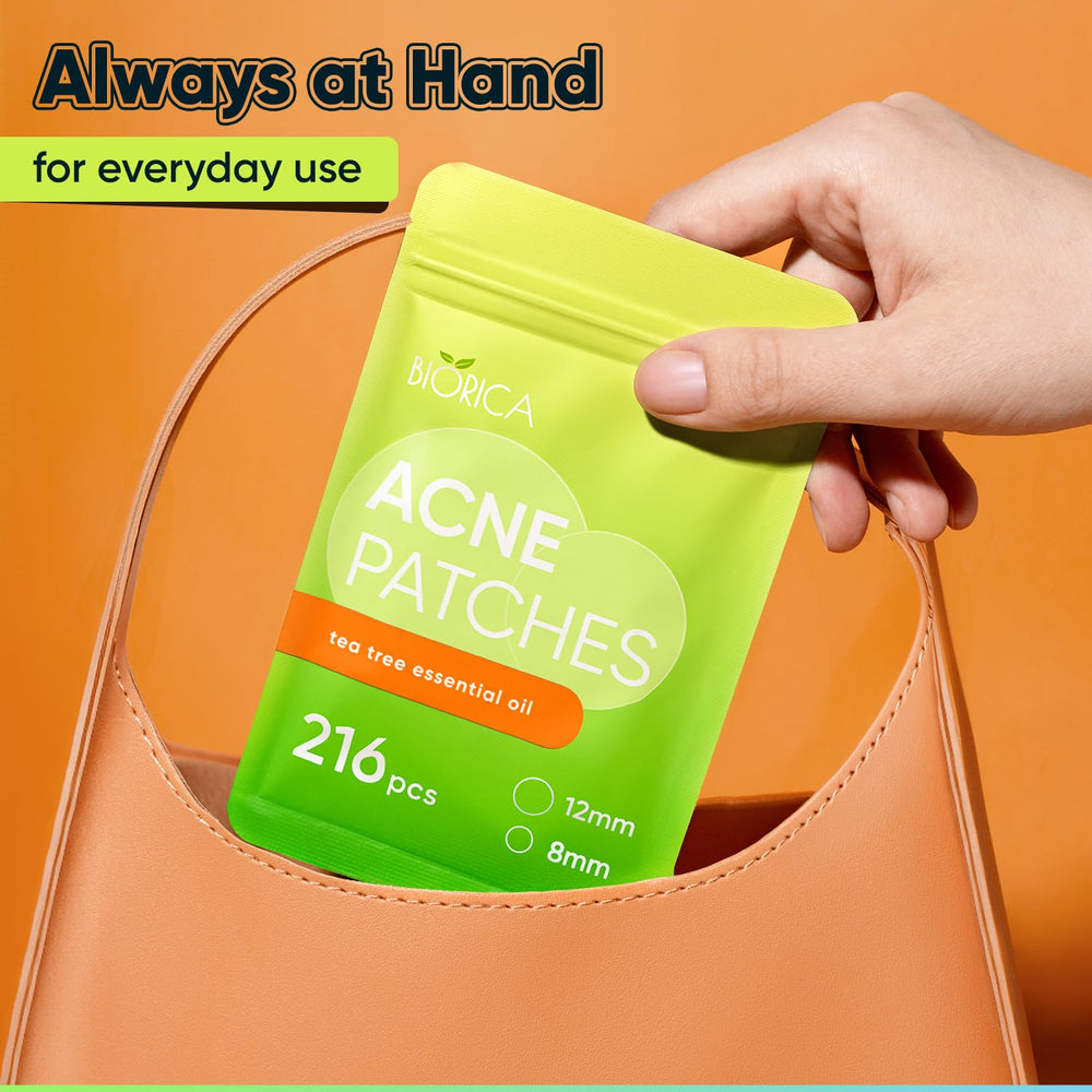 BIORICA parche de 12 mm para imperfecciones grandes, sensación fresca.