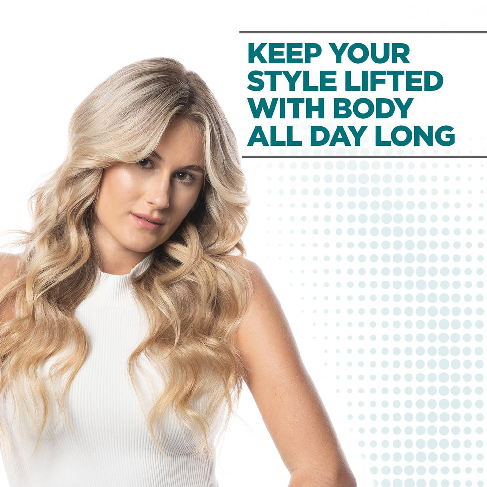 BioSilk Aerosol de fijación fuerte: fijación duradera para peinados con cuerpo.