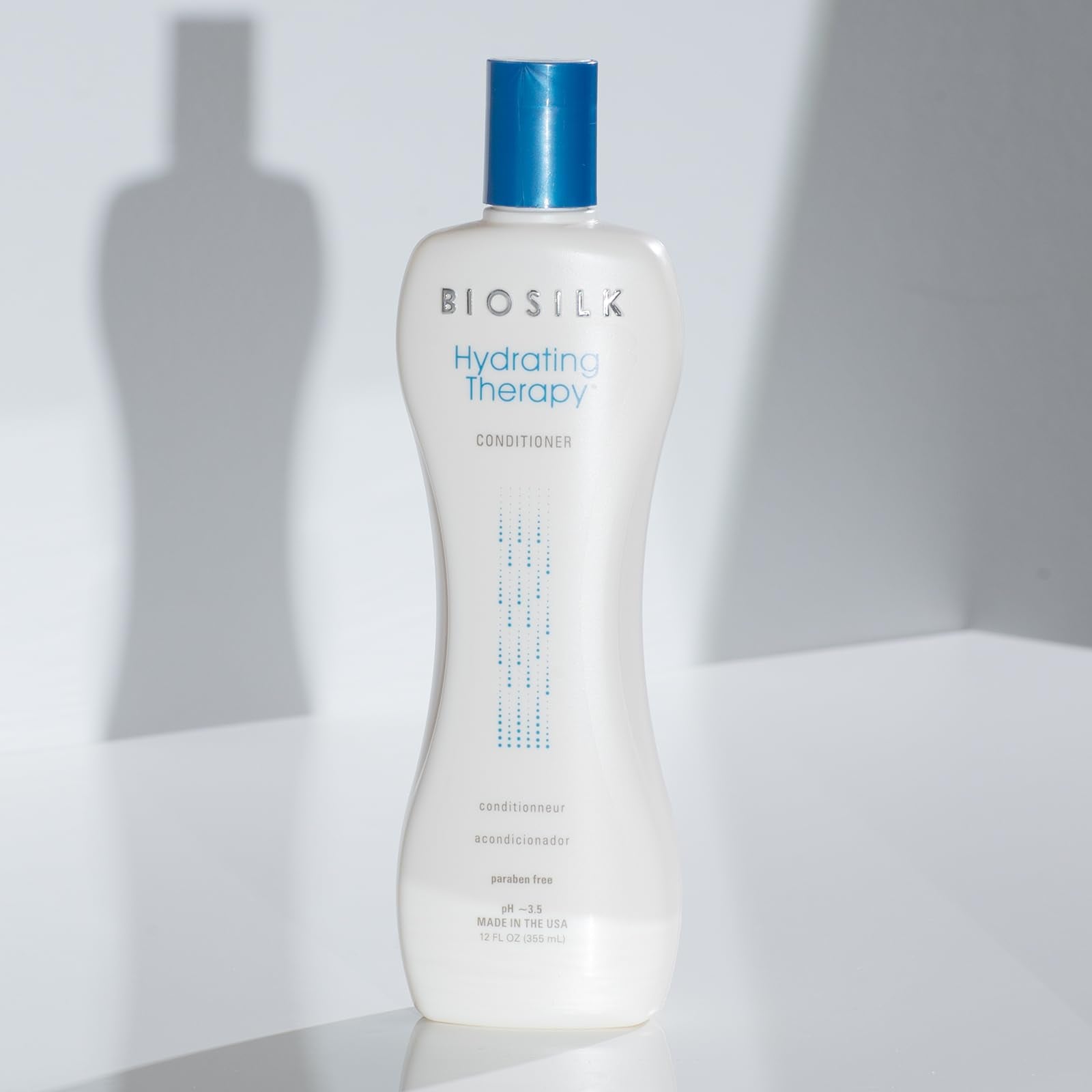 Envase premium BioSilk, experiencia de cuidado capilar de lujo.