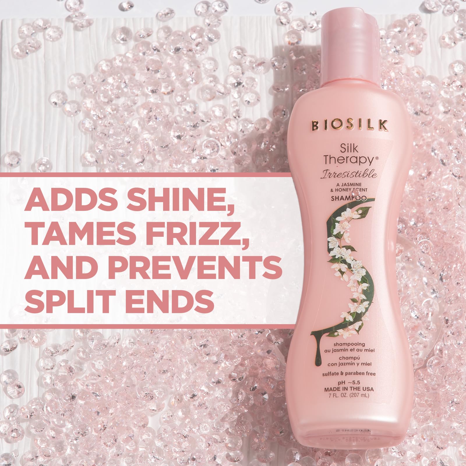 BioSilk Irresistible Fragancia Jazmín Miel: experiencia aromática durante la ducha.