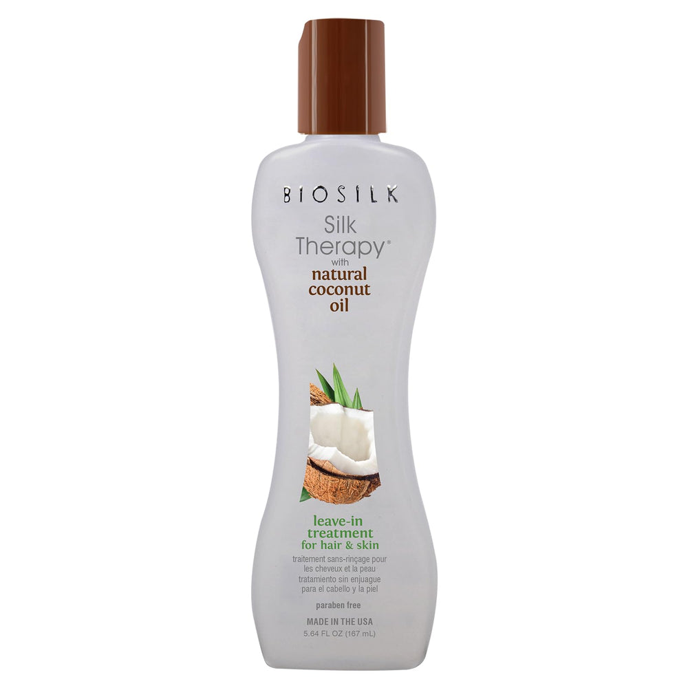 BioSilk Silk Therapy botella-aplicar aporta brillo y nutrición al cabello