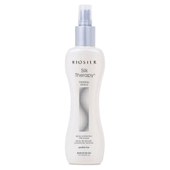 BioSilk Terapia de Seda escudo térmico atomizador protege el cabello y añade brillo.