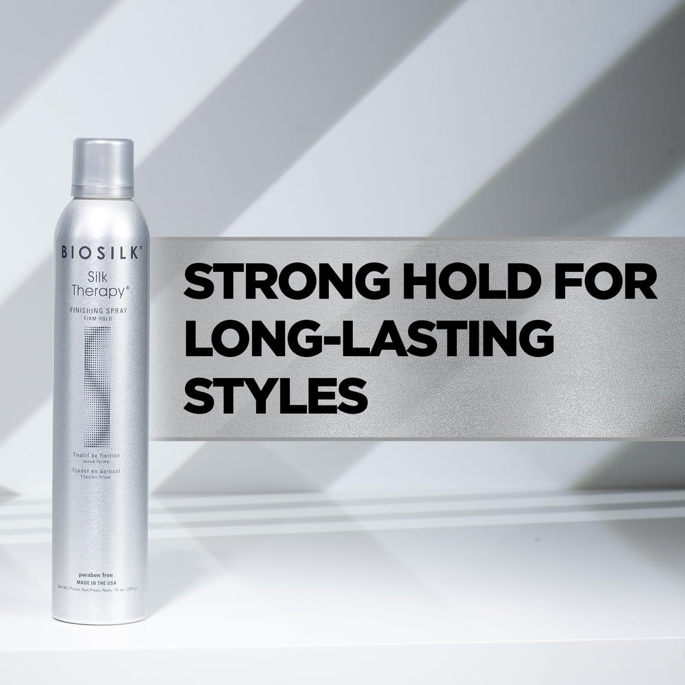 BioSilk Silk Therapy Finishing Spray textura ligera para peinados sin peso