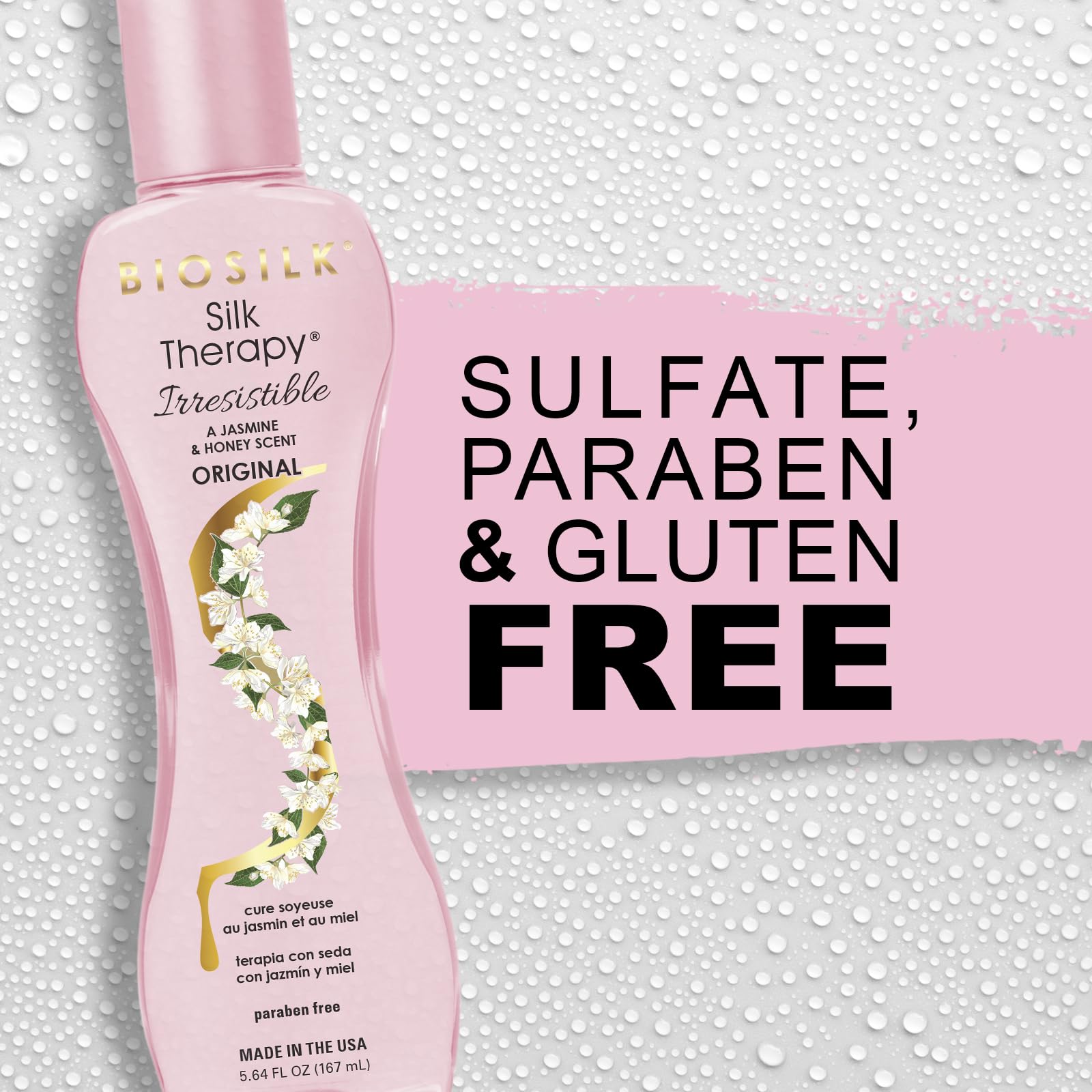 BioSilk Silk Therapy Irresistible: envase práctico de 160 g