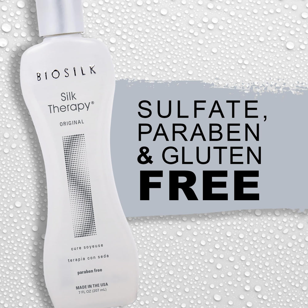 BioSilk Silk Therapy Original brand logo signaling premium hair care.