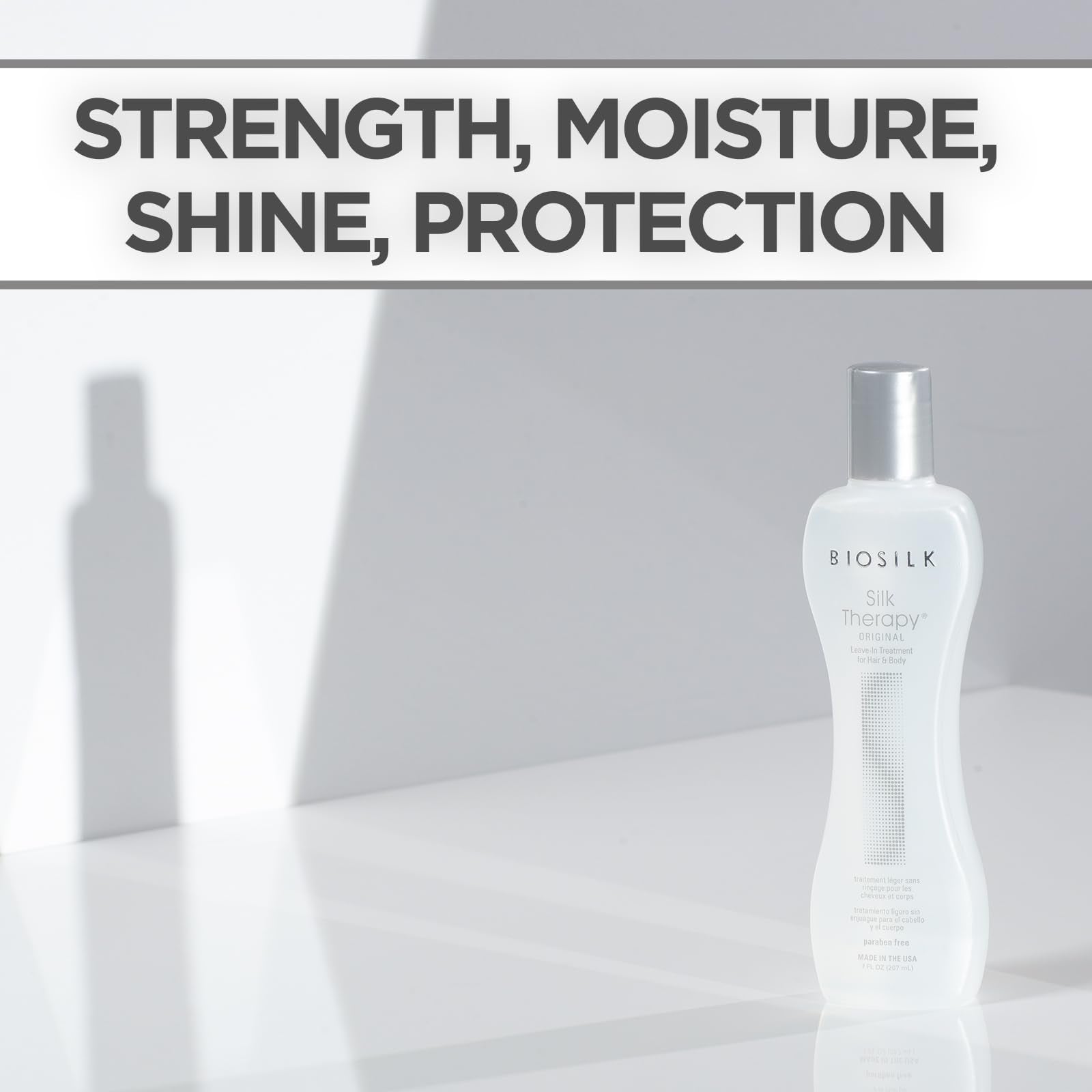 BioSilk Silk Therapy Original packaging on a shelf in a clean display.