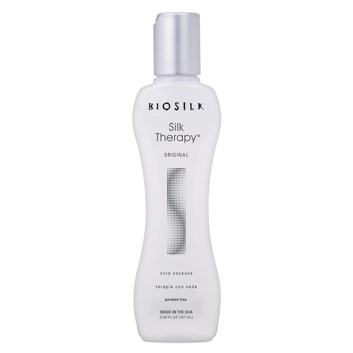 BioSilk Terapia de Seda Original en botella, brillo suave sin peso