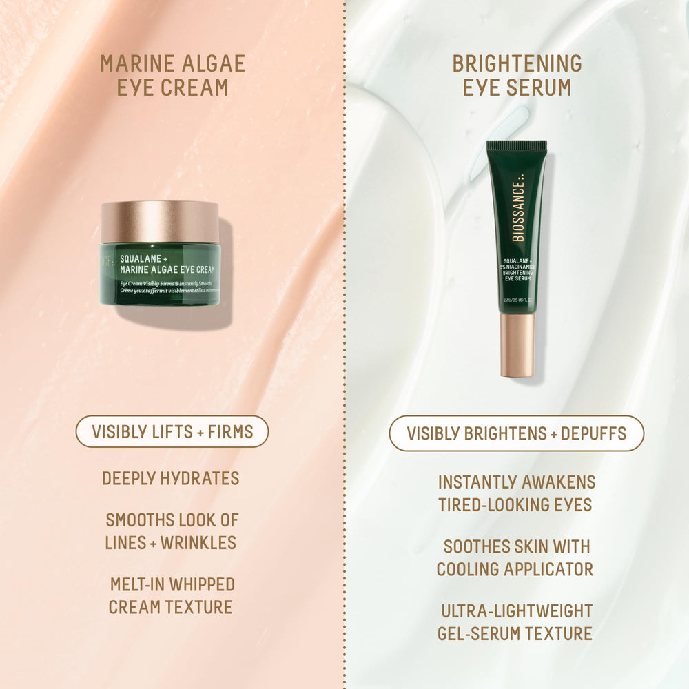 Biossance eye area hydration and refreshed appearance