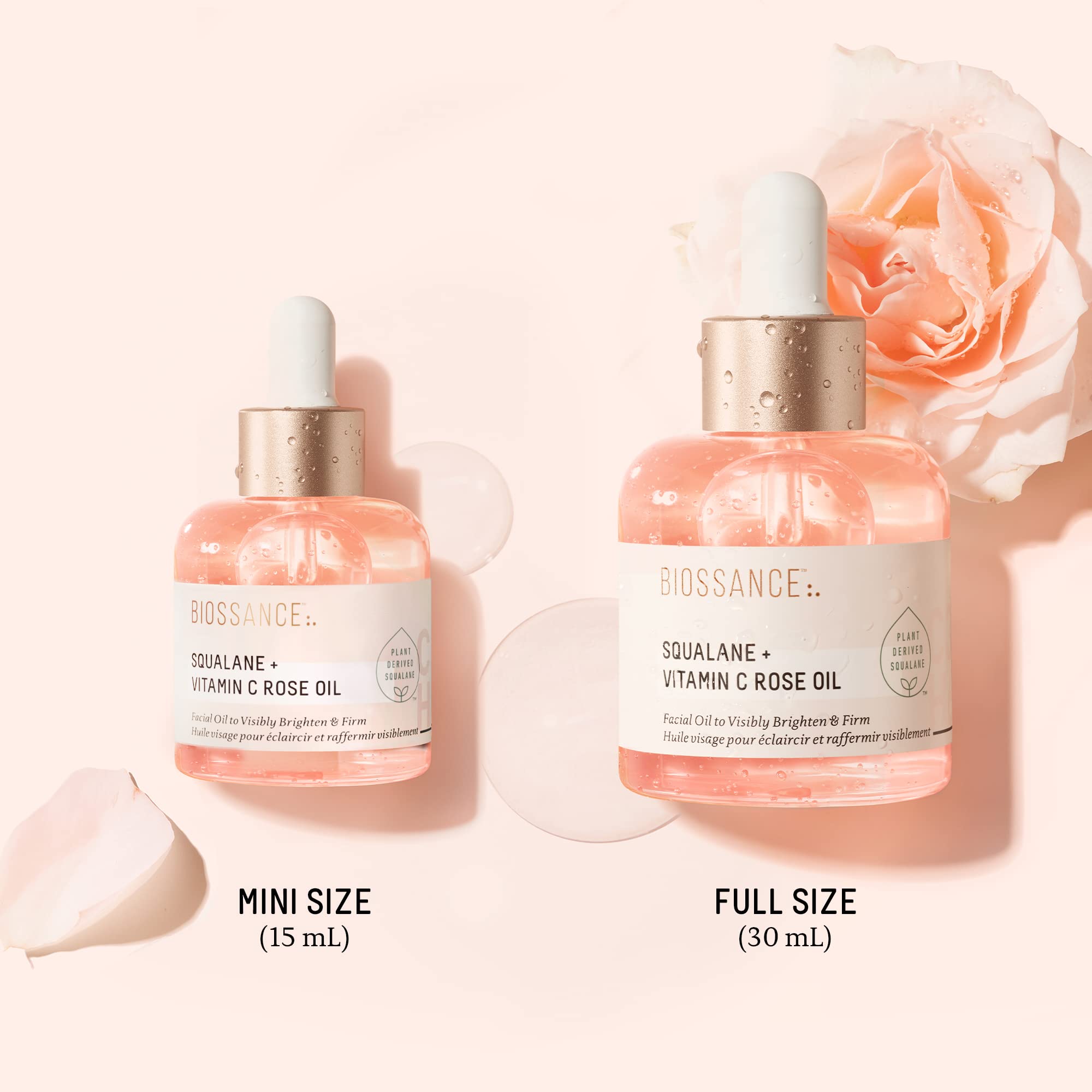 Amber glass bottle protects actives for lasting freshness and potency