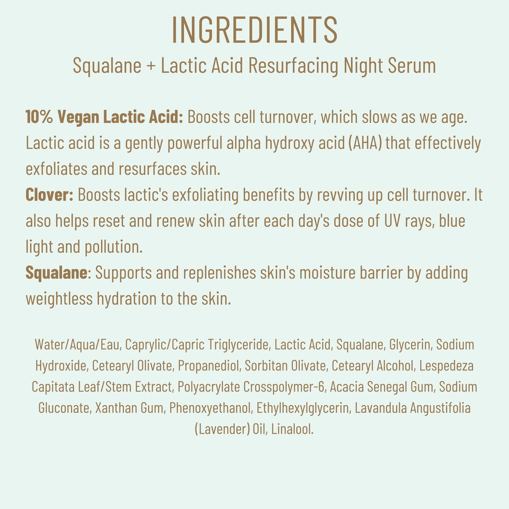 BIOSSANCE Vegan ingredients label signals clean vegan formulation.