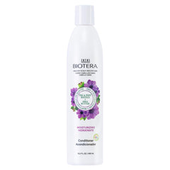 Biotera Acondicionador Hidratante, botella frontal para uso diario y cabello fino suave