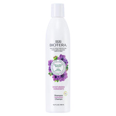 Biotera Champú Hidratante, espuma cremosa para cabello fino y seco.