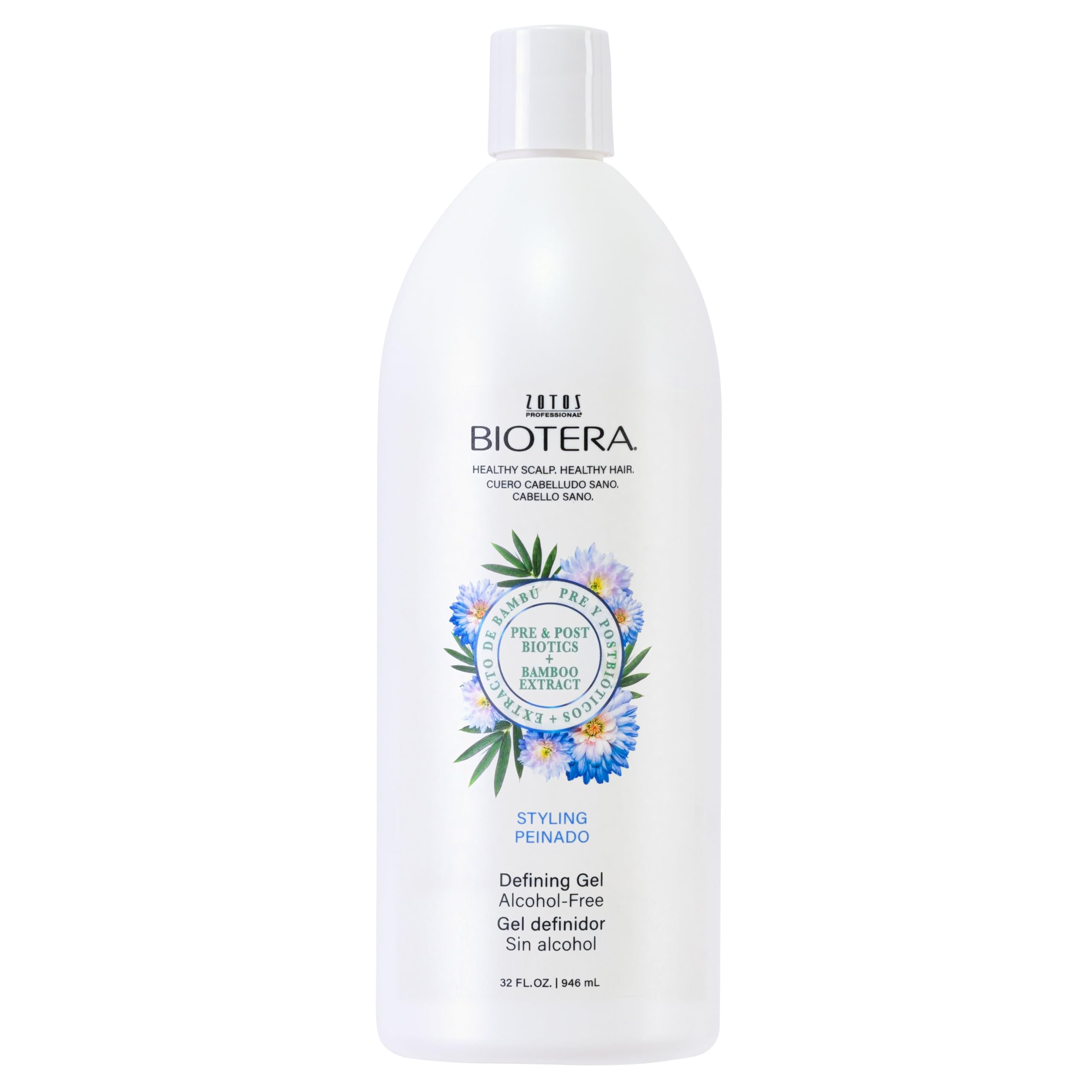 Biotera Gel Definidor de Estilo en botella, fijación flexible para uso diario