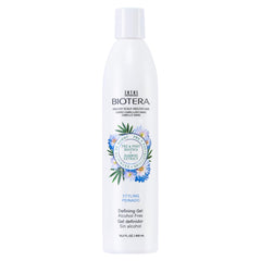 Biotera gel-definidor sin alcohol en botella para peinado flexible