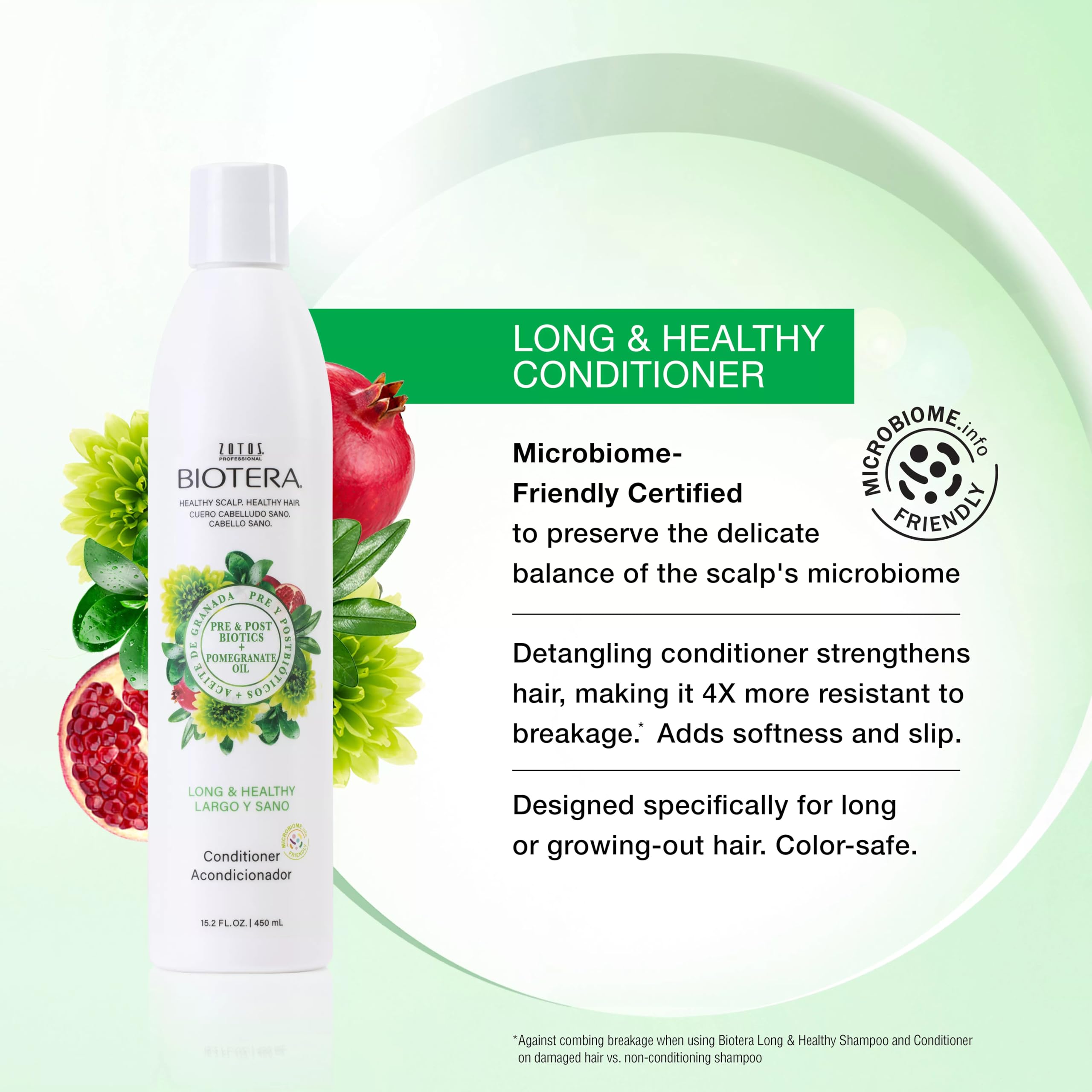 Biotera Long & Healthy Condicionador: textura cremosa facilita desenredos