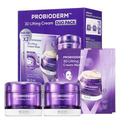BIOHEAL BOH Probioderm 3D lifting cream pack demonstrates firming action for daily use