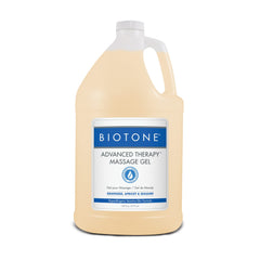 BIOTONE Advanced Therapy Massage Gel shows silky glide for smooth massages
